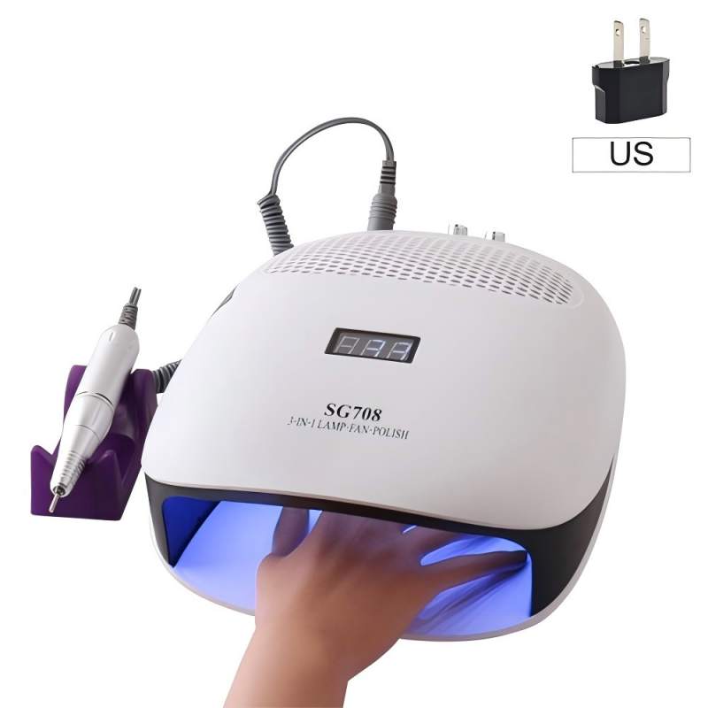 Lampu Kuku Genggam Tiga Kombinasi dengan Bantal