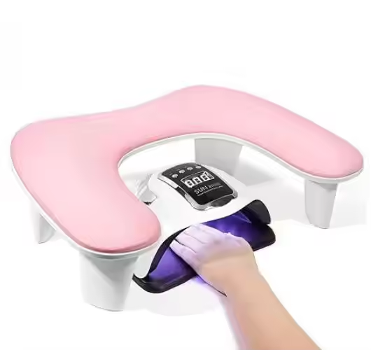 Bantal Sandaran Tangan Manikur Profesional Berbentuk U